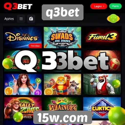diversidade de jogos disponíveis no q3bet impressiona usuários
